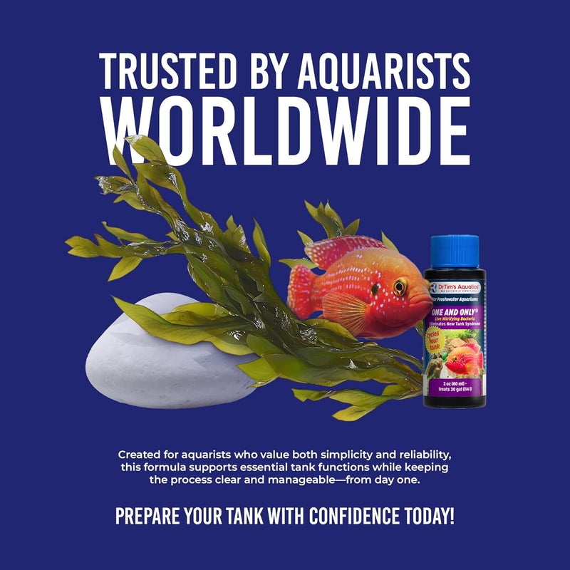 DrTim's Aquatics One & Only Live Nitrifying Bacteria for Freshwater Aquariums - 60 ml - Image 5